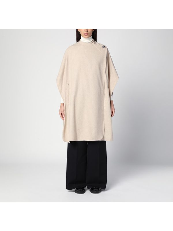 Wool Blend Cape