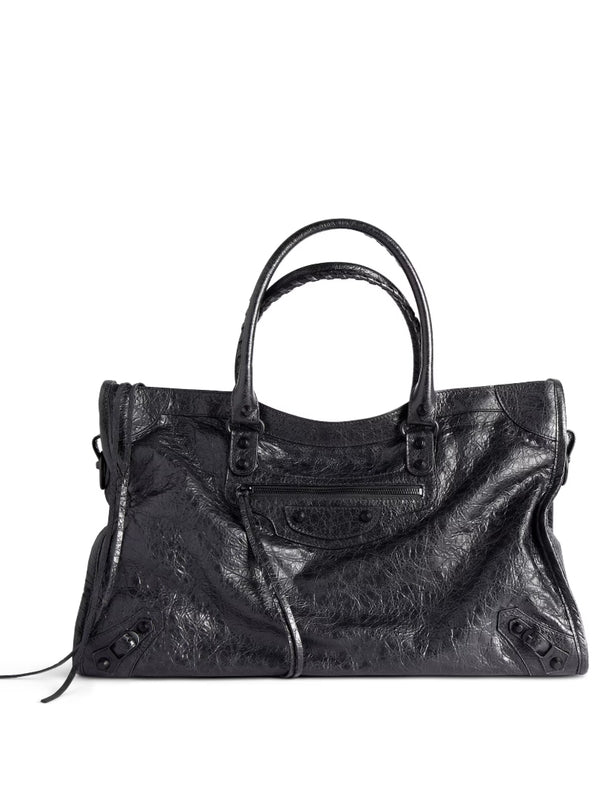 Balenciaga City Large Black Tote Bags