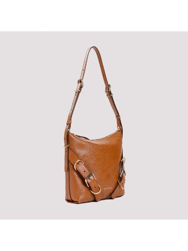 Voyou Logo Leather Crossbody
  Bag