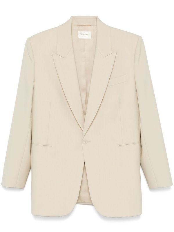 Single
  Breasted Wool Jacket