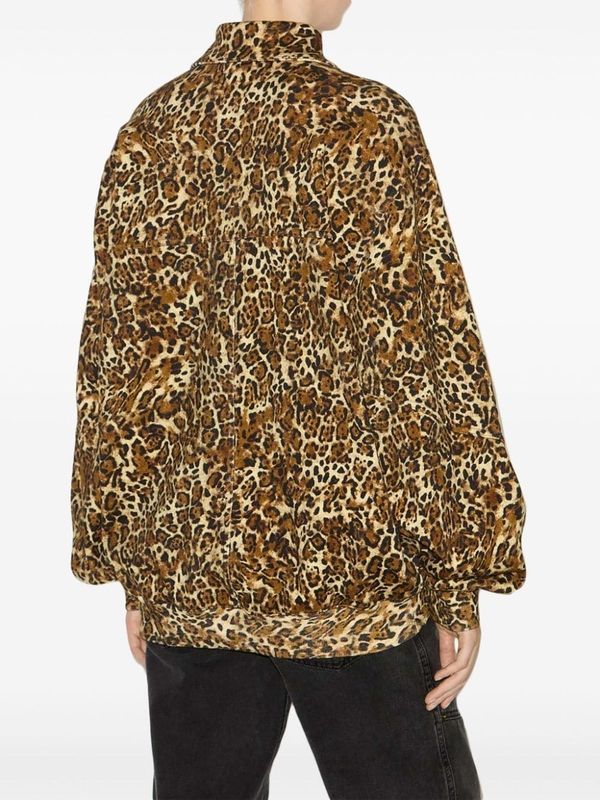 Wilda Leopard Printing
  Sweatshirt