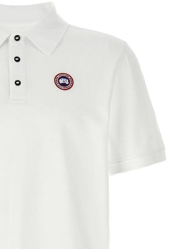 Beckley Logo Patch Cotton Polo
  Shirt