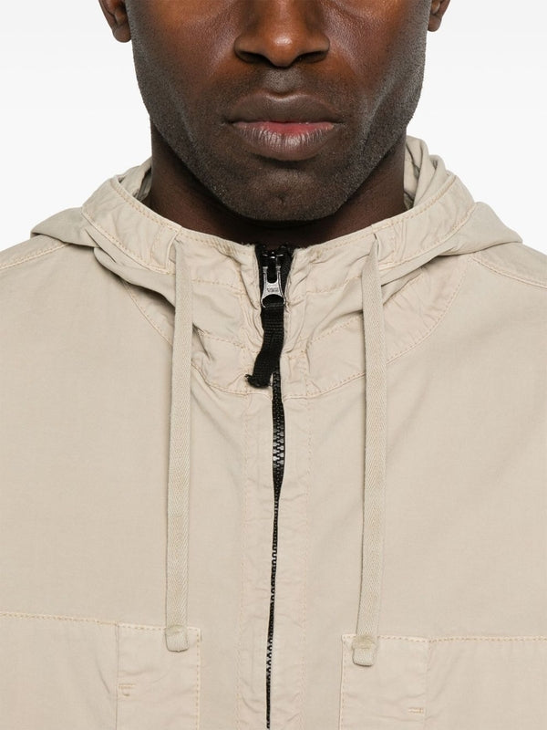 Wappen Patch
  Hooded Zip-Up Jacket