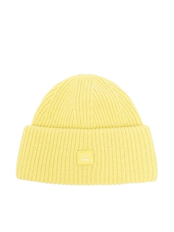 Face Small Logo Wool Beanie