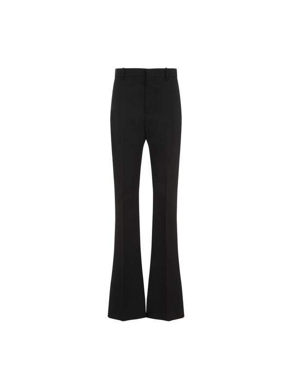 Wool Flare Pants