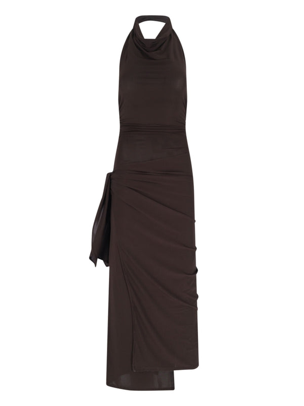 Paloma-Wool Brown Midi Dress