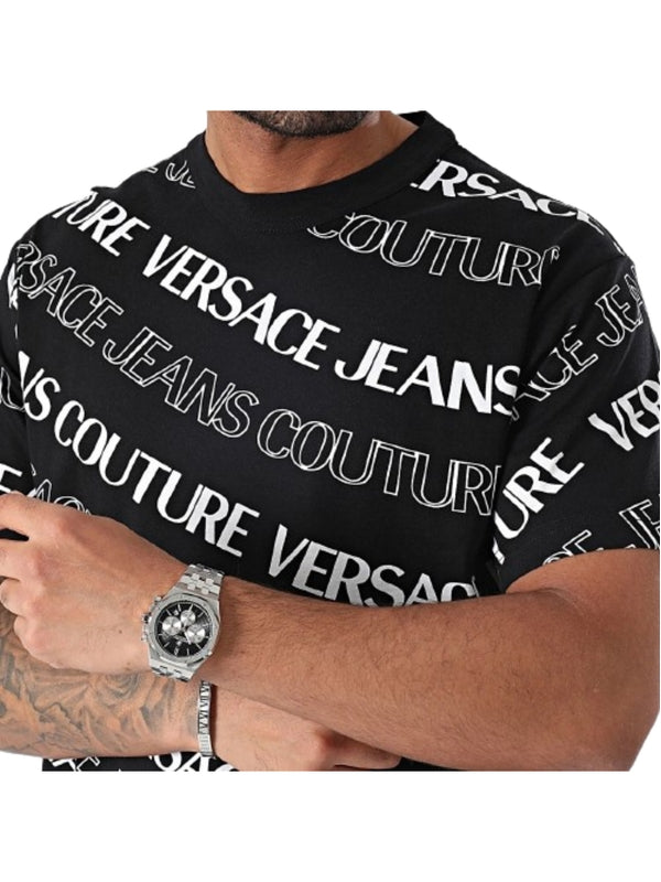 All-Over Printing Cotton Short Sleeve T-Shirt