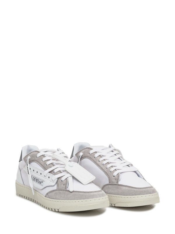 5.0 Leather Low-Top Sneakers