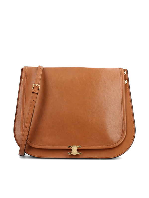 Celine Besace Brown Shoulder Bag