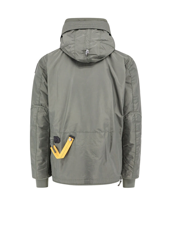 Logo Patch Nylon Hood Jacket