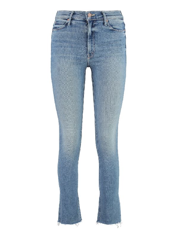 Dazzler Frayed Hem Denim Pants