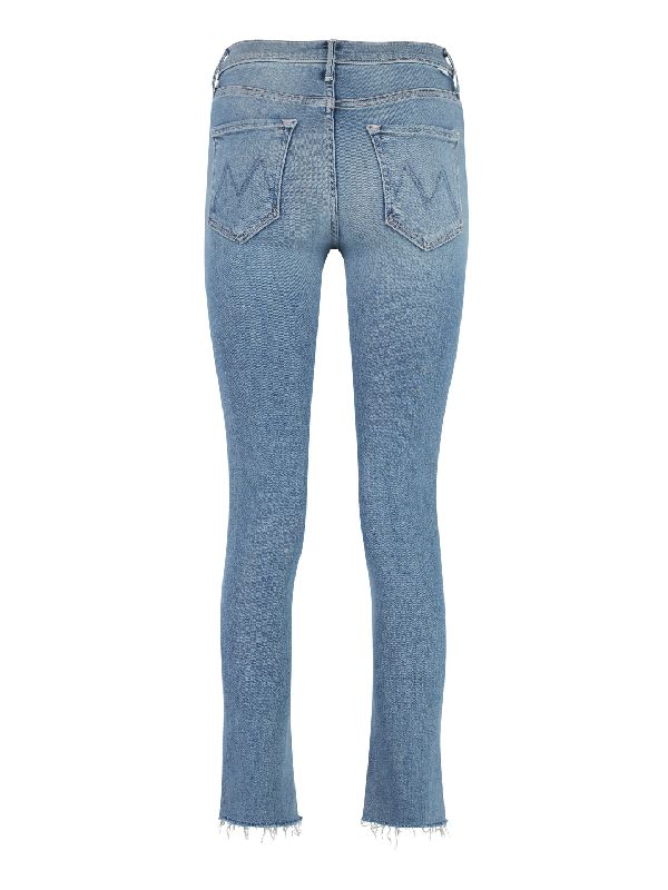 Dazzler Frayed Hem Denim Pants