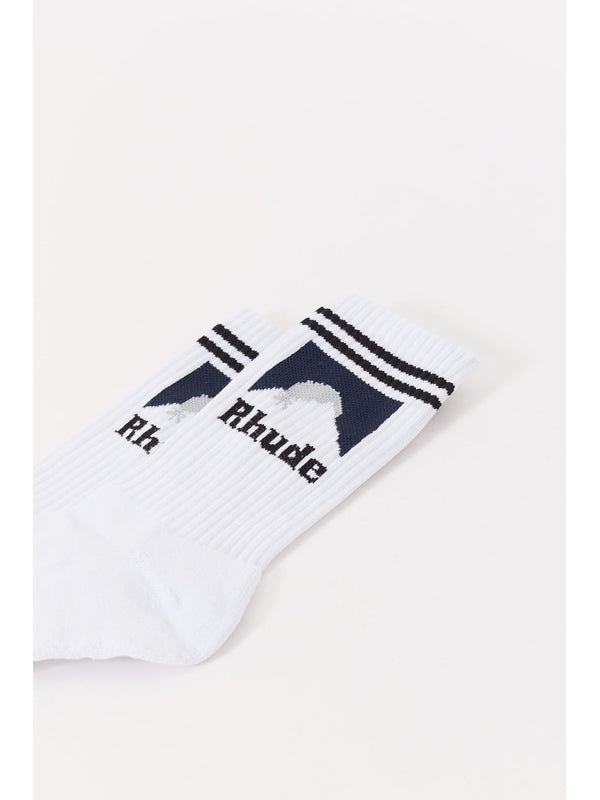Rhude White Socks