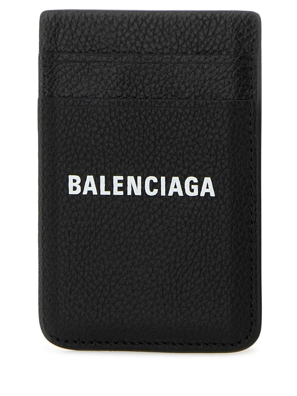 Balenciaga Black Card Holders