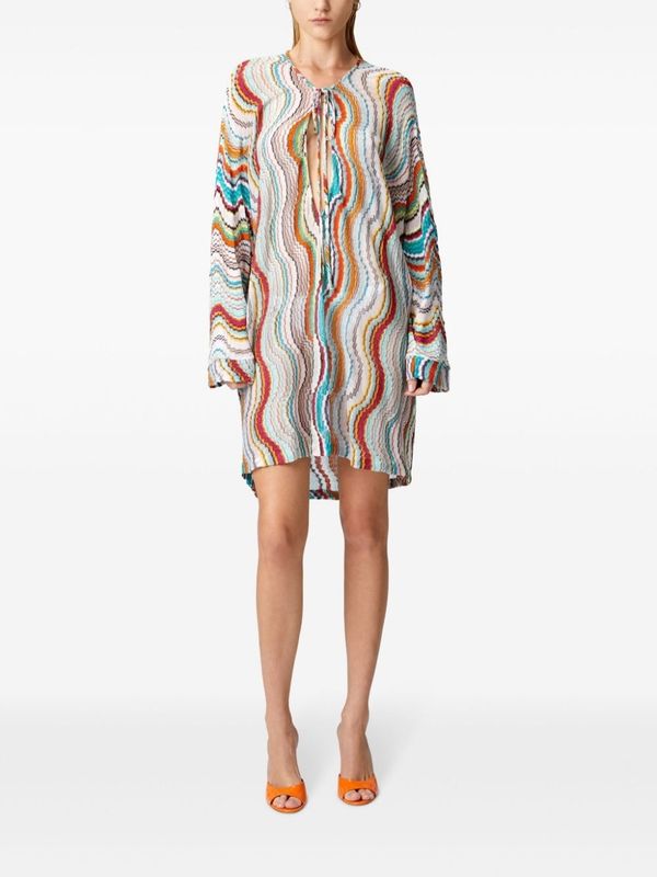 Pattern
  Jacquard Cover-Up Midi Kaftan