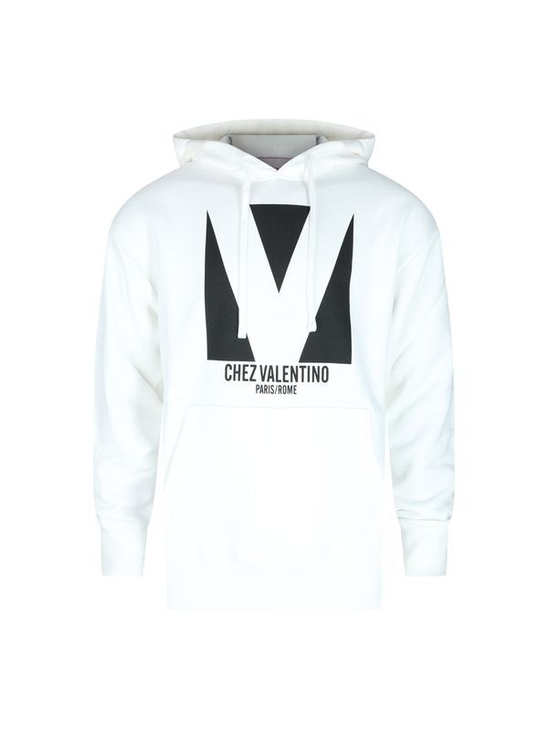 Valentino Sweaters White Hoodies