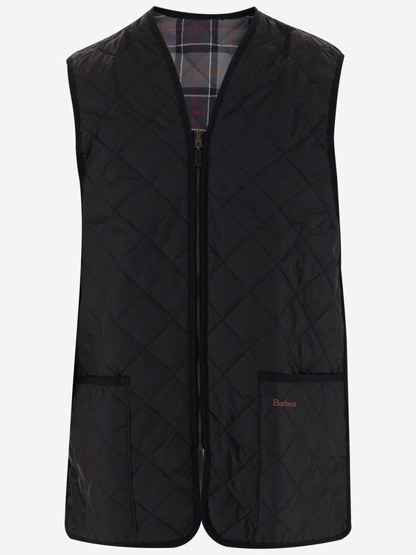 Check Reversible Quilted Vest