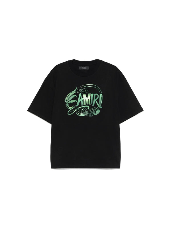 Amiri Black Half Sleeve