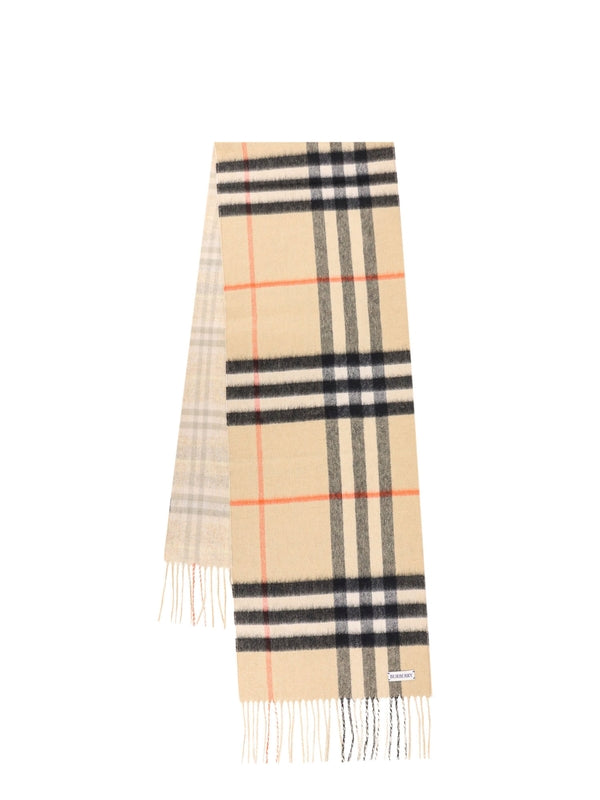 Check Pattern Cashmere Muffler