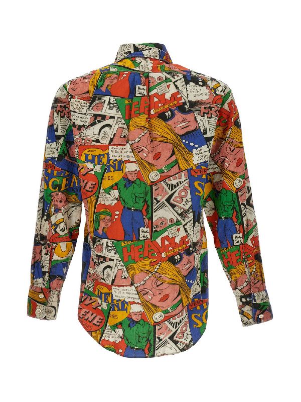 Comic Book Print Shirt