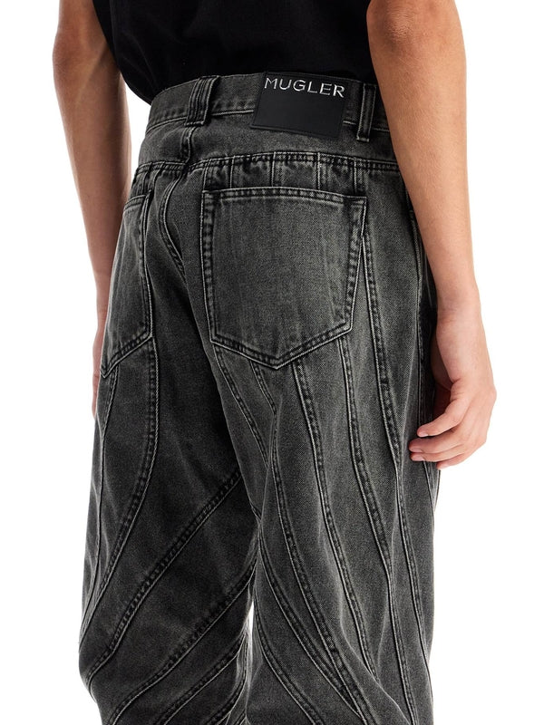 Spiral Wash Denim Pants