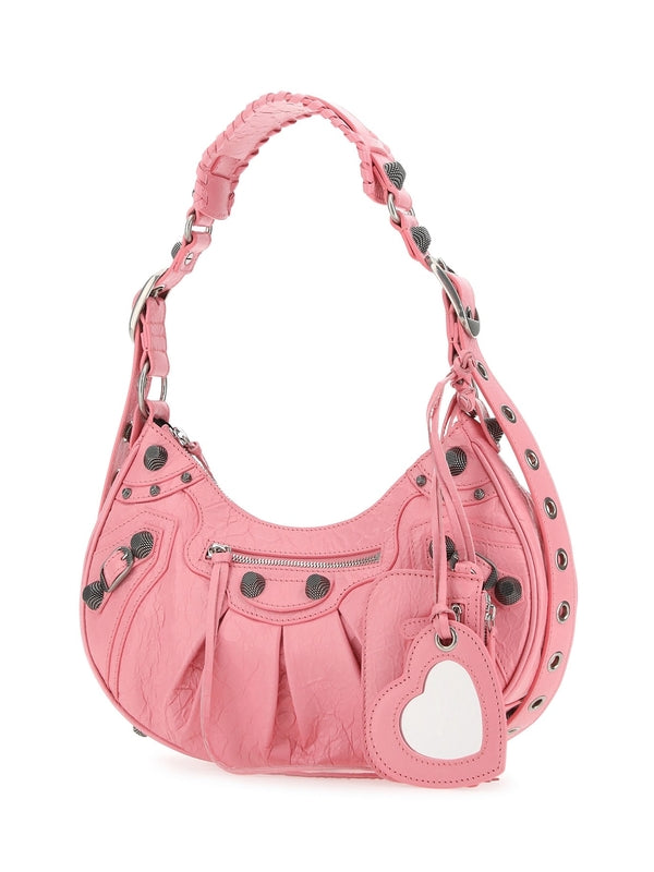 Balenciaga Le Cagall Small Pink Crossbody & Shoulder Bags