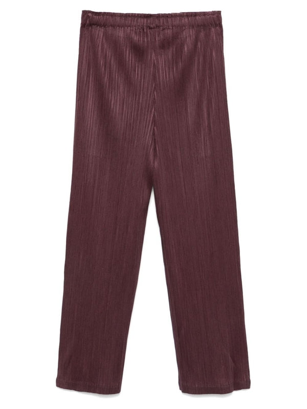 Pleats Banding Pants