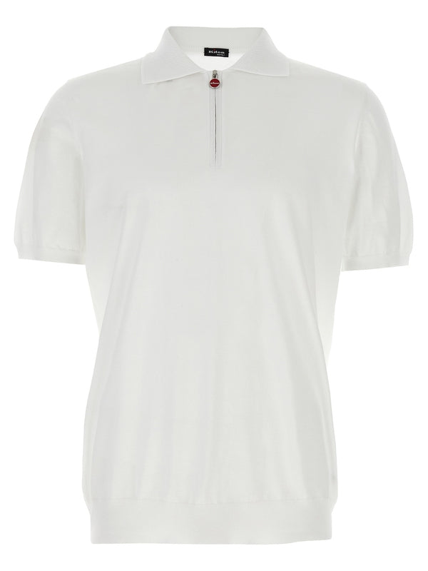 Half Zip Polo
  Shirt