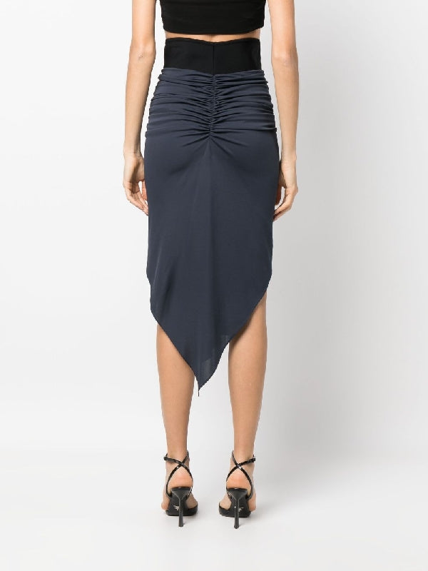 Asymmetrical Drape Skirt