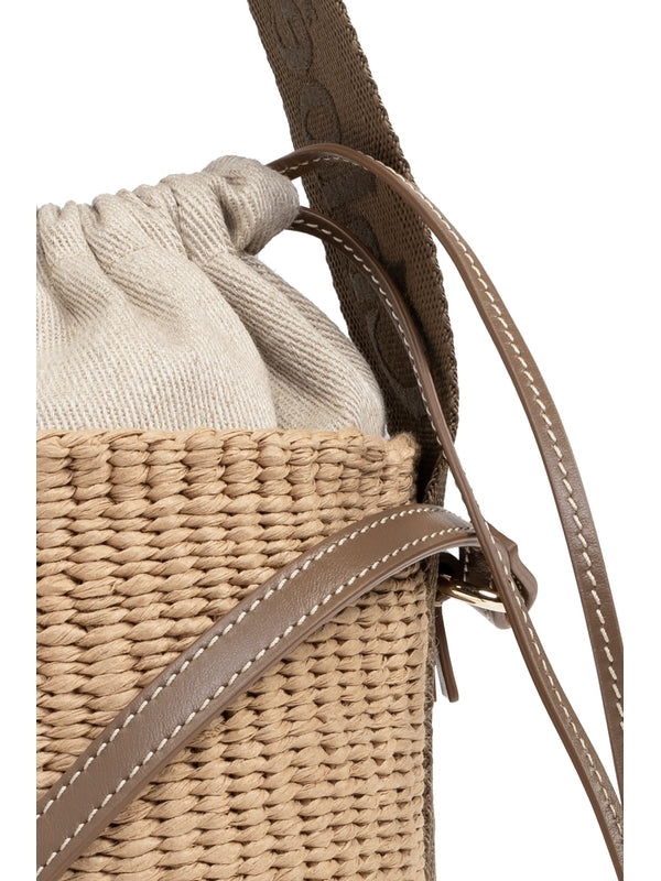 Woody Raffia
  Small Bucket Bag