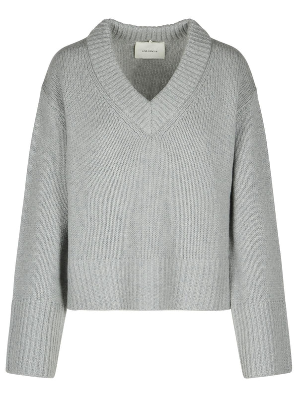 Aletta V-Neck Cashmere Knit - Jente