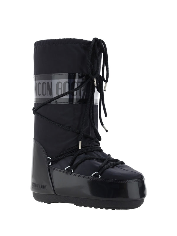 Moon Boot Black Middle Boots