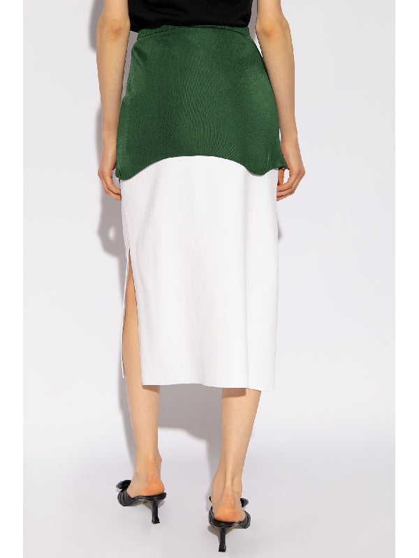 Colorblock
  Layered Skirt