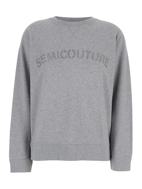 Logo Printed Cotton Sweatshirt