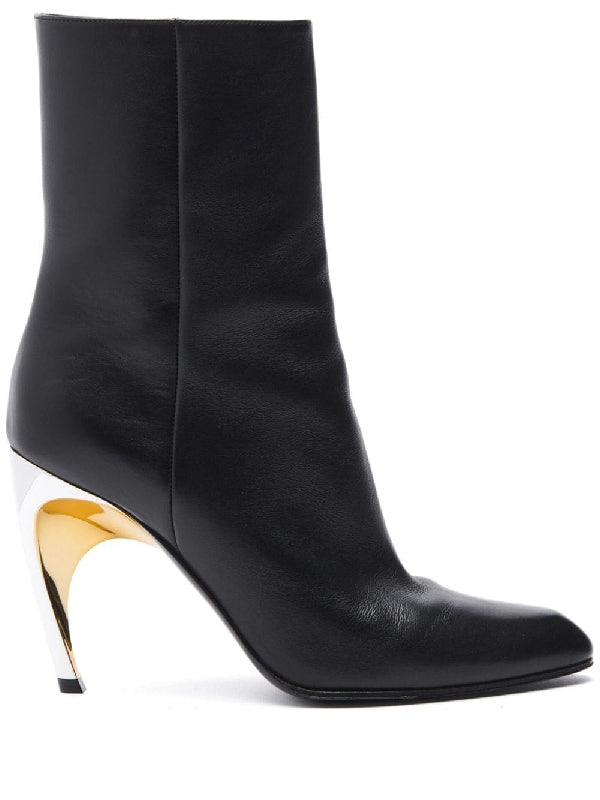 Armadillo
  Leather Ankle Boots Heel