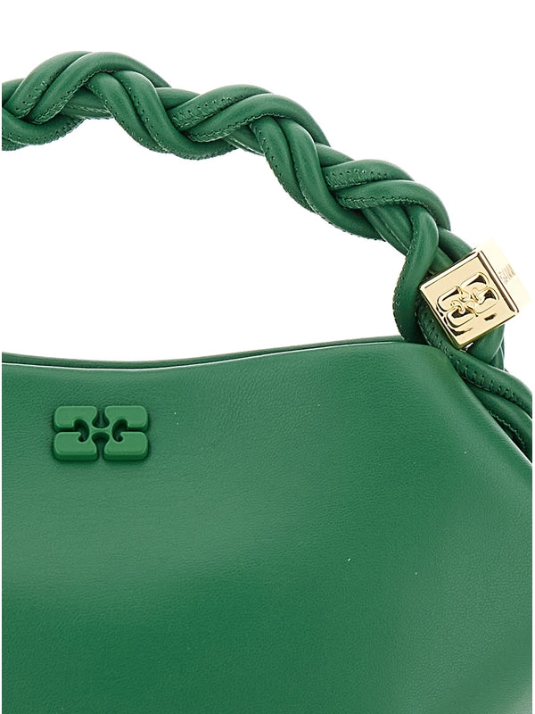 BOU Logo Leather Mini Tote Bag