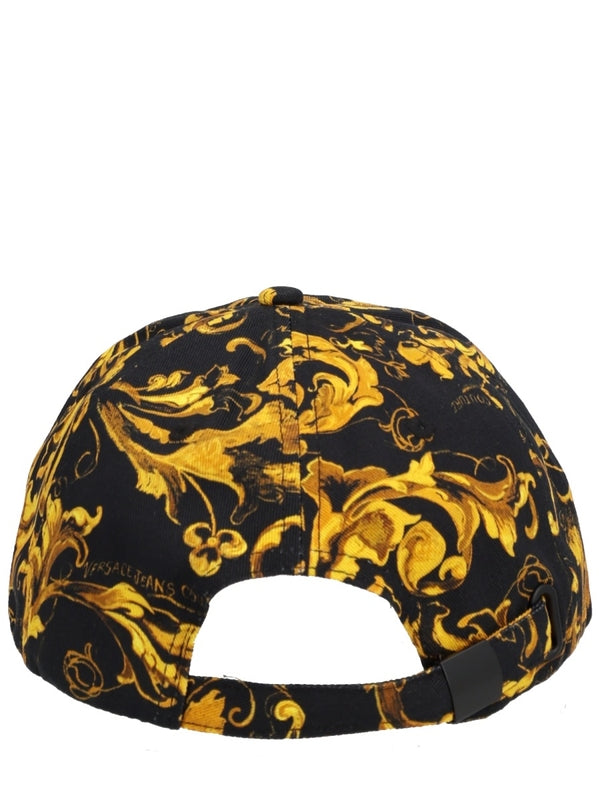 Versace Black Yellow Cap