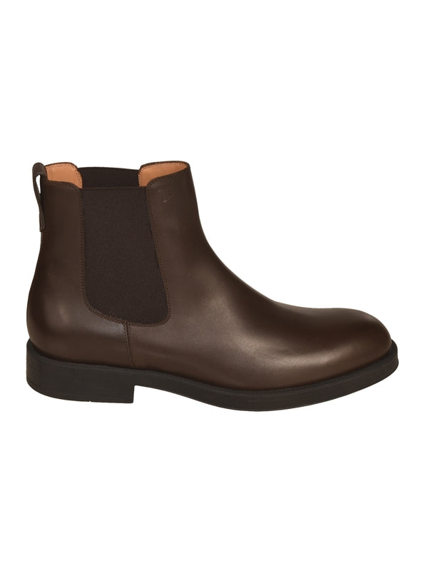 Tod'S Brown Chelsea Boots