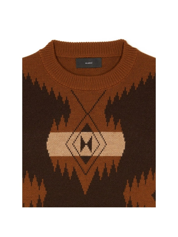 Icon Jacquard Wool Knit