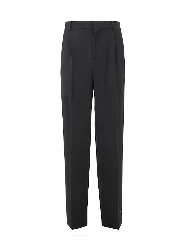 PANTS 5030BW092 FINEWOOLBLACK FINEWOOLBLACK Tailored Pants