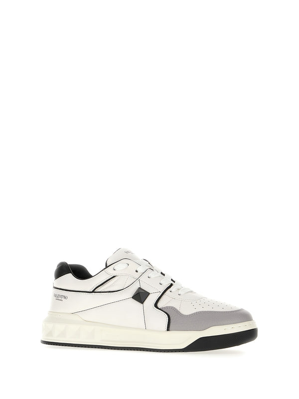 Valentino White Low Top Sneakers