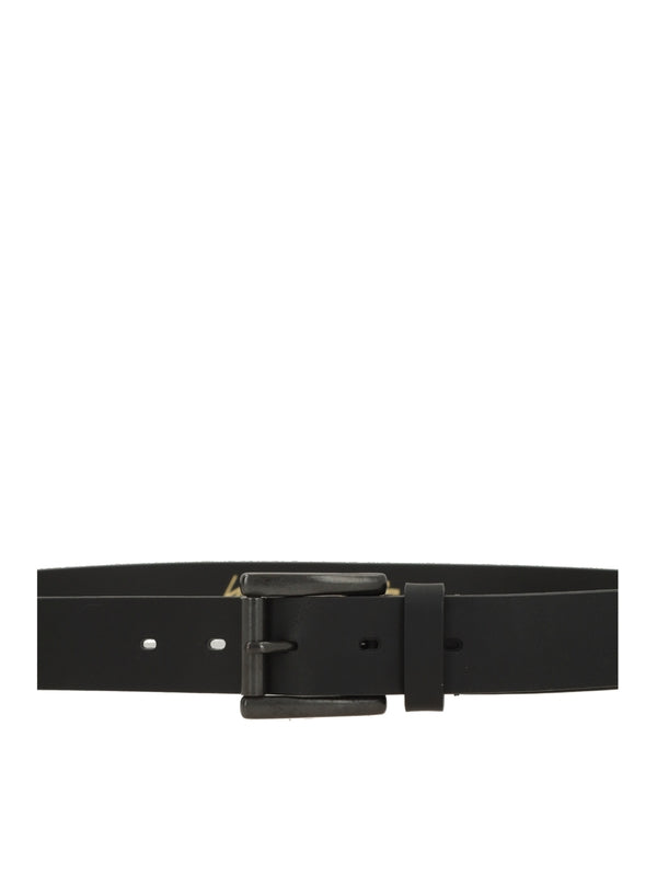 Yohji Yamamoto Black Leather Belts