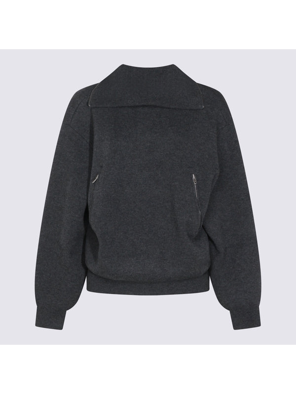 Balenciaga Grey Knitted