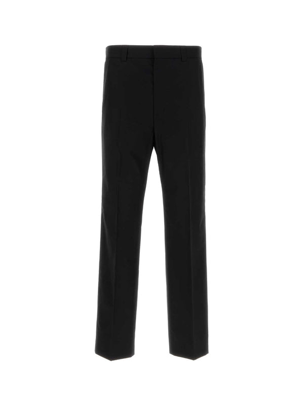 Black Cotton Pants
