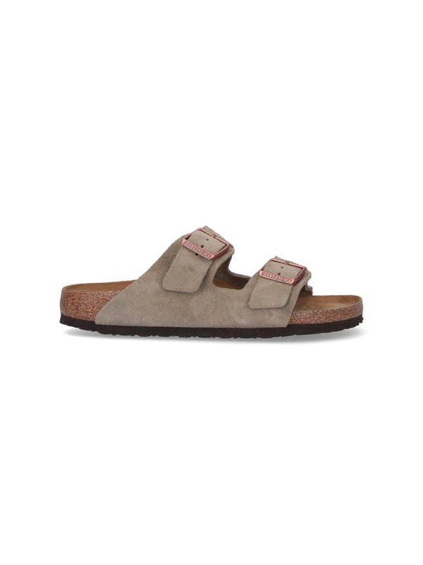 Arizona Strap Suede Sandals