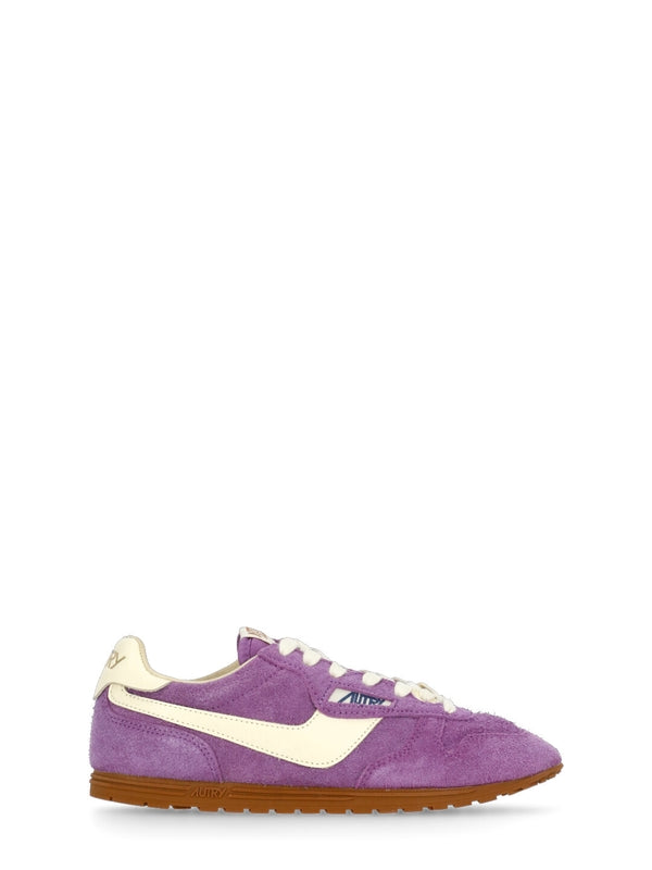 Windspin Leather Low-Top Sneakers