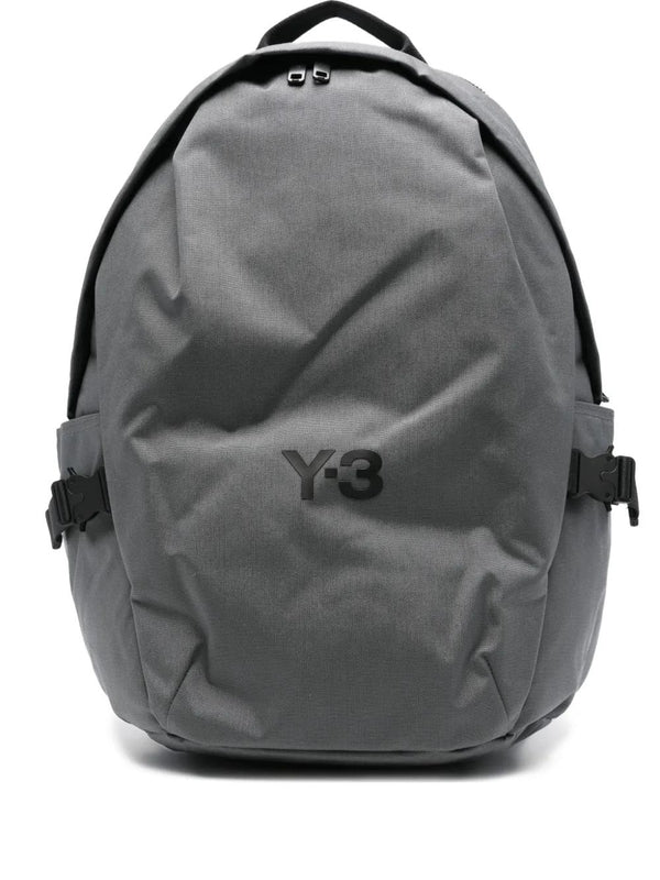 Y-3 Grey Backpacks