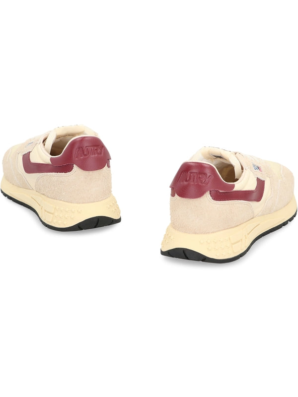 Autry Beige Low Top Sneakers