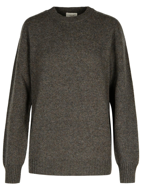 Wool Cashmere Crew Neck Knit - Jente