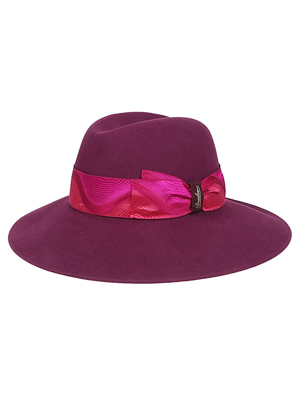 Bow Band Wool
  Cashmere Fedora Hat